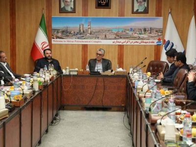 دیدار مدیرعامل پتروشیمی شیراز و بانک شهر با هدف توسعه همکاری‌های راهبردی