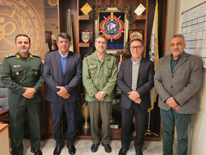 دیدار روسای فدراسیون سوارکاری و چوگان با رییس سازمان تربیت بدنی نیروهای مسلح