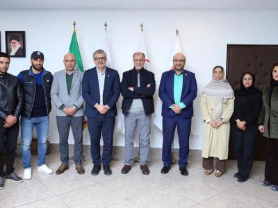 دیدار کاروان اعزامی کشورمان به بازیهای المپیک زمستانی ۲۰۲۶میلان با رئیس و دبیرکل کمیته ملی المپیک