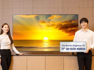 سامسونگ درخشان ترین تلویزیونQD-OLED جهان را رونمایی کرد